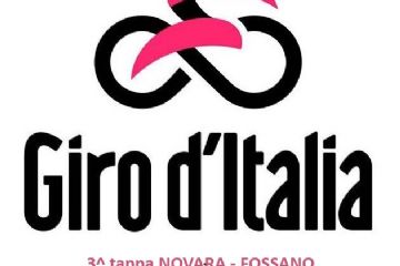 107&#176; Giro d&#39;Italia - 3^ tappa Novara Fossano - transito nel comune di Solero